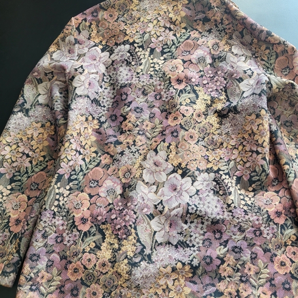 Vintage Women's Floral Blazer Size Small - Picture 3 of 7
